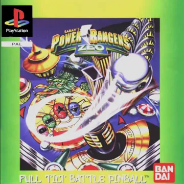 Power Rangers Pinball (JP) box cover front